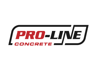 Pro-Line Concrete  logo design by akilis13