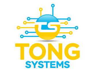Tong Systems logo design by BrightARTS
