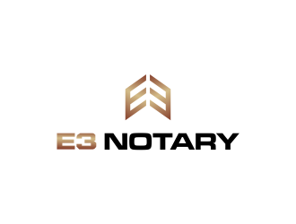 E3 Notary logo design by oke2angconcept