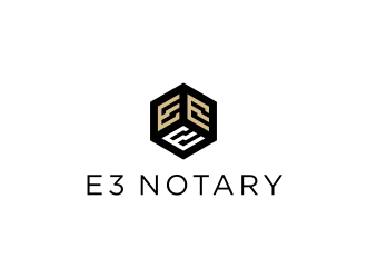 E3 Notary logo design by Msinur