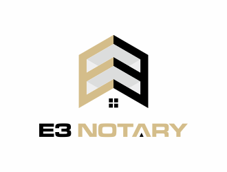 E3 Notary logo design by Zeratu