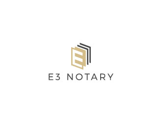 E3 Notary logo design by CreativeKiller