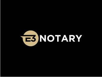 E3 Notary logo design by Walv