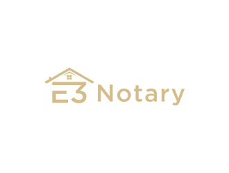 E3 Notary logo design by kaylee