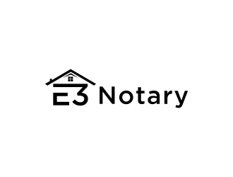 E3 Notary logo design by kaylee