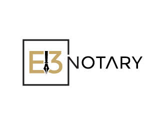 E3 Notary logo design by Andri