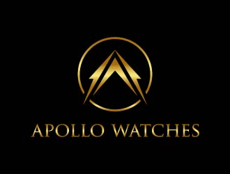 Apollo Watches  logo design by maserik