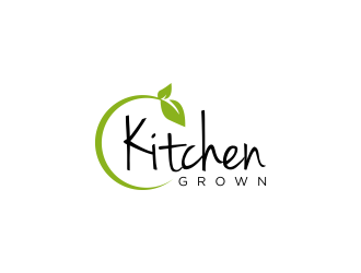 Kitchen Grown logo design by RIANW