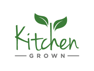 Kitchen Grown logo design by cybil