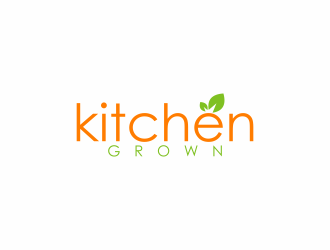 Kitchen Grown logo design by Devian