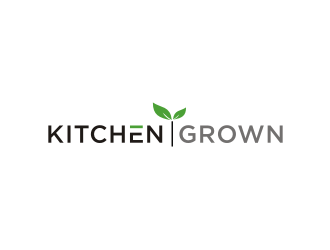 Kitchen Grown logo design by vostre