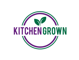 Kitchen Grown logo design by serprimero