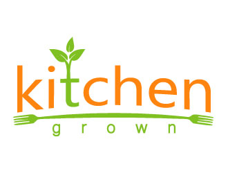 Kitchen Grown logo design by Suvendu