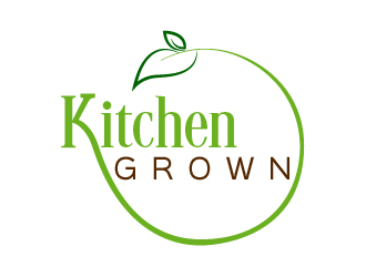 Kitchen Grown logo design by mmyousuf