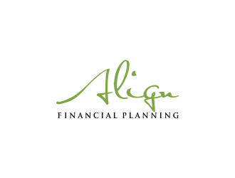 Align Financial Planning logo design by oke2angconcept