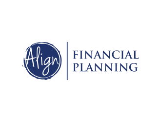 Align Financial Planning logo design by GassPoll