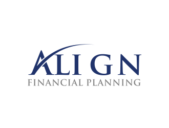 Align Financial Planning logo design by GassPoll