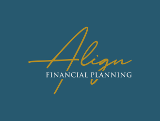 Align Financial Planning logo design by GassPoll