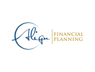 Align Financial Planning logo design by GassPoll
