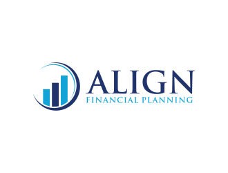 Align Financial Planning logo design by GassPoll