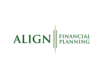 Align Financial Planning logo design by GassPoll