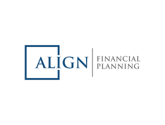 Align Financial Planning logo design by GassPoll