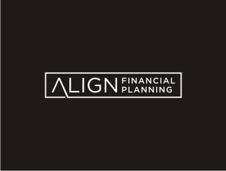 Align Financial Planning logo design by Artomoro