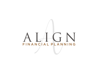 Align Financial Planning logo design by Artomoro