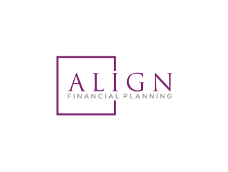Align Financial Planning logo design by Artomoro