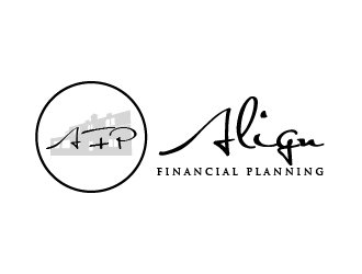 Align Financial Planning logo design by Farencia