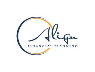 Align Financial Planning logo design by Farencia