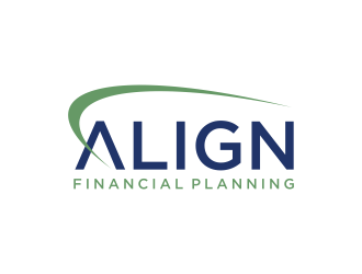 Align Financial Planning logo design by GassPoll