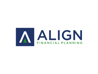 Align Financial Planning logo design by GassPoll