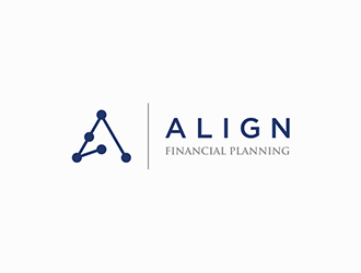 Align Financial Planning logo design by DuckOn