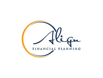 Align Financial Planning logo design by Farencia