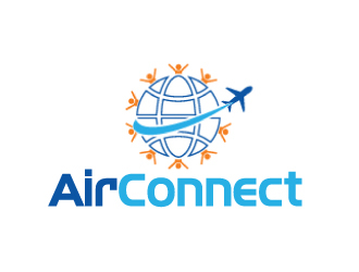 AirConnect logo design by AamirKhan