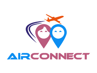 AirConnect logo design by AamirKhan