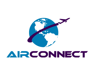 AirConnect logo design by AamirKhan