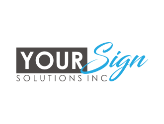 Your Sign Solutions Inc logo design by wa_2