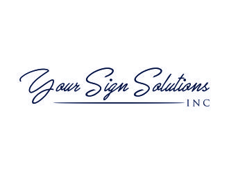 Your Sign Solutions Inc logo design by mukleyRx