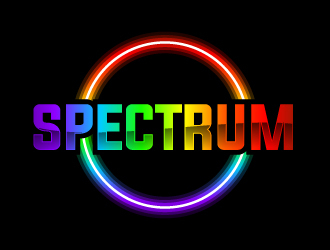 Spectrum logo design by uttam