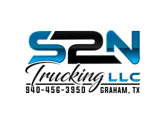 S2N Trucking LLC logo design by Benok