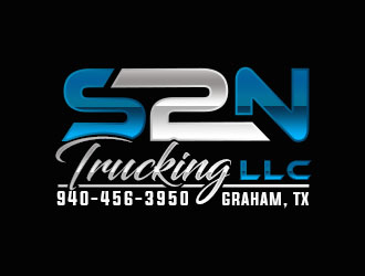 S2N Trucking LLC logo design by Benok