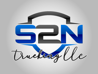 S2N Trucking LLC logo design by BrightARTS