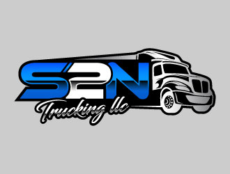 S2N Trucking LLC logo design by daywalker