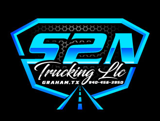 S2N Trucking LLC logo design by Suvendu