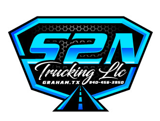 S2N Trucking LLC logo design by Suvendu