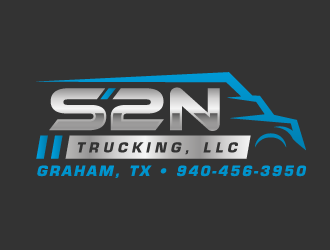 S2N Trucking LLC logo design by akilis13