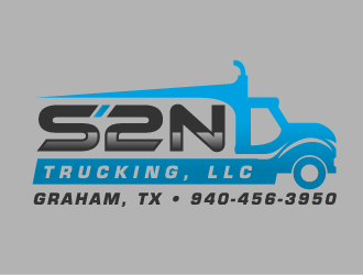 S2N Trucking LLC logo design by akilis13