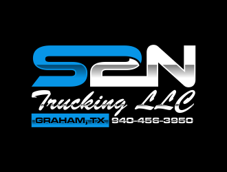 S2N Trucking LLC logo design by GassPoll